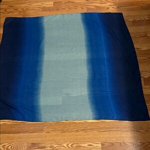 Stylish gradient Blue Ombre Scarf